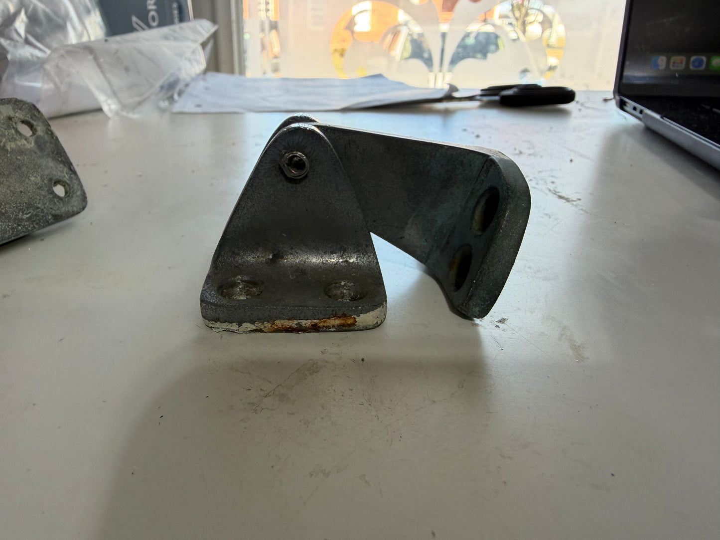 Chromed Bronze Hinge