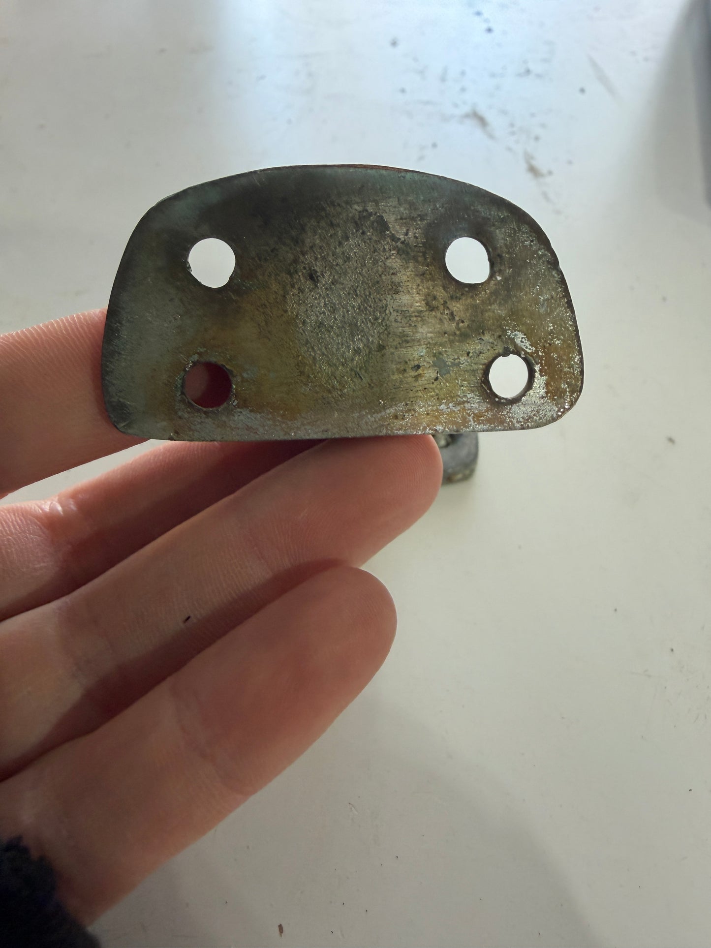 Chromed Bronze Hinge