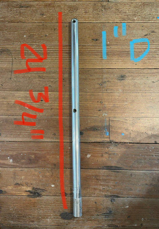 Tartan 34C 24 3/4” Tall Double Life Line Stanchion