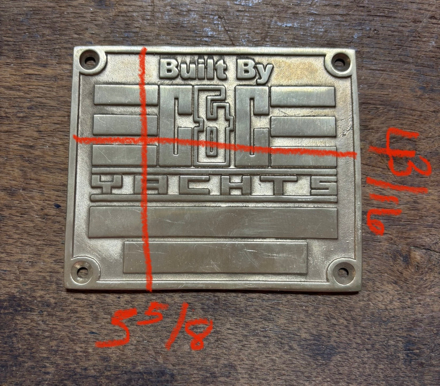 C&C Builders Plate