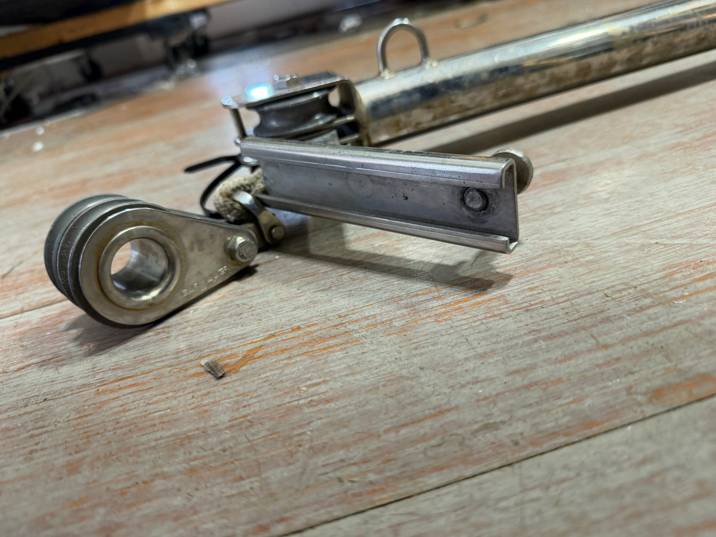 Stainless Steel Rigid Boom Vang