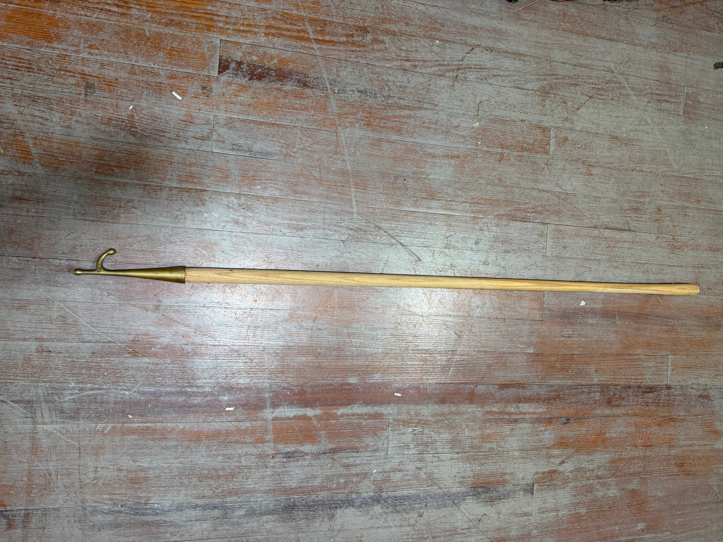 WC Brass Boat Hook Pole - 61" Length
