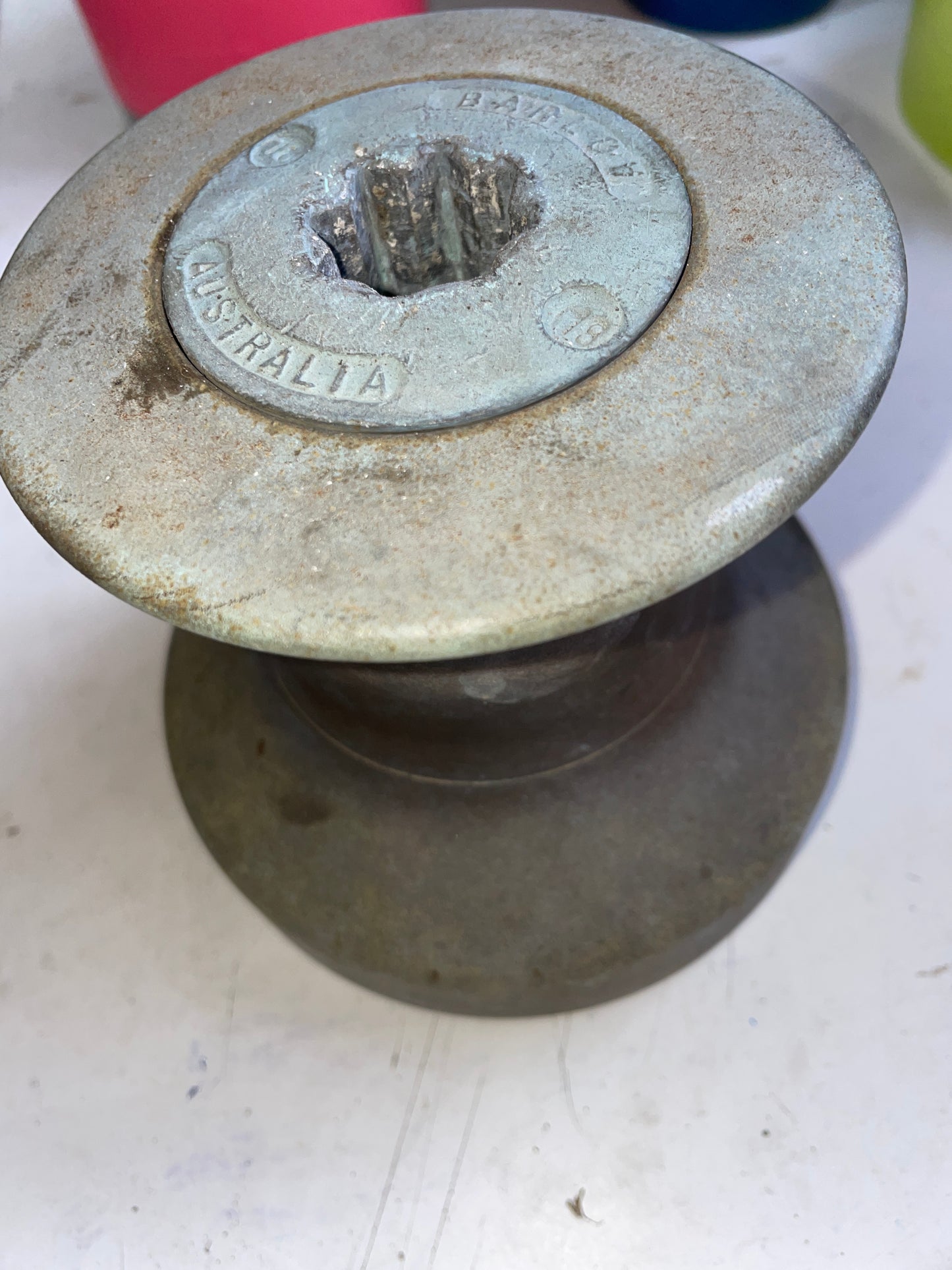 Solid Bronze Barlow 18 Single Speed Winch