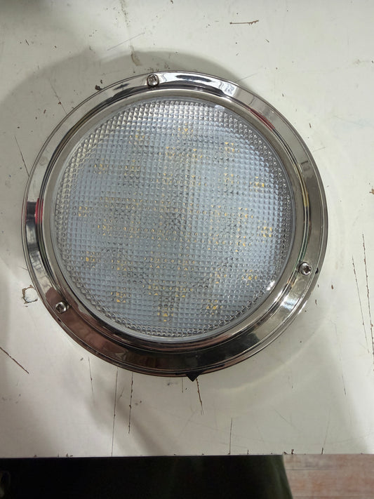 Plastic Interior Light- 5 1/2” Diameter