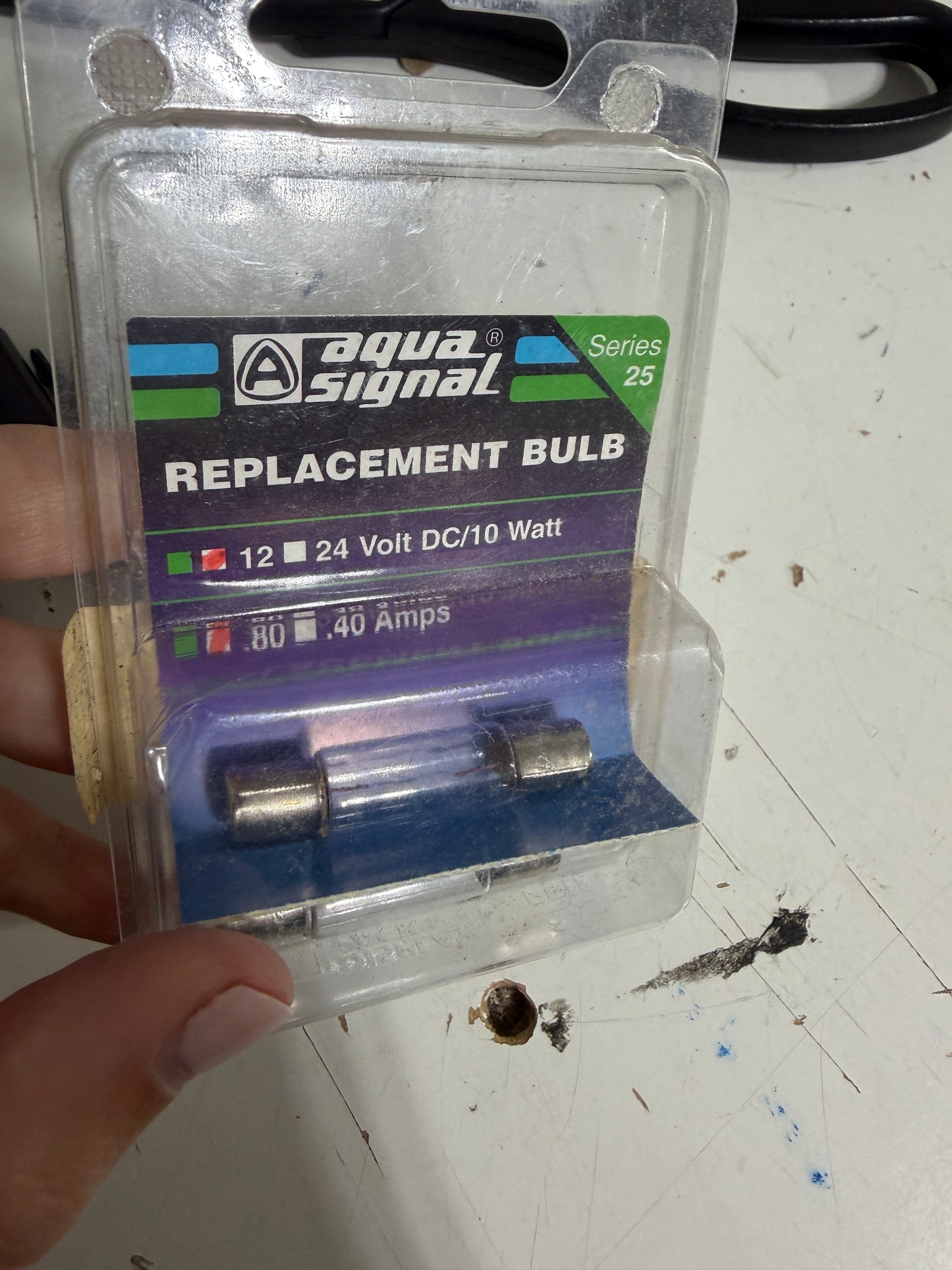 Aqua Signal Series 25 Replacement Bulbs - 12V 10W - 2 Pack - NEW