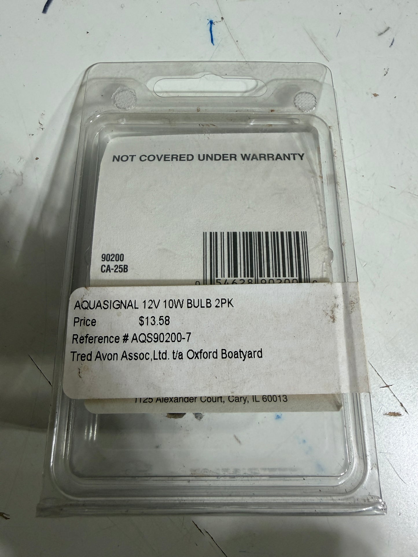 Aqua Signal Series 25 Replacement Bulbs - 12V 10W - 2 Pack - NEW