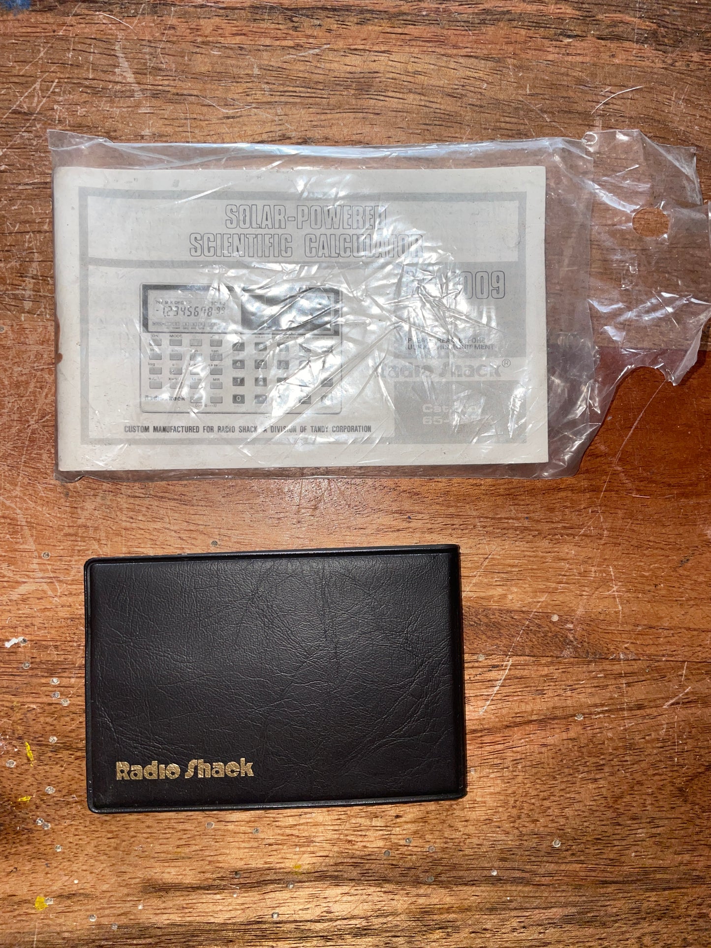 Vintage Radio Shack Solar Powered Calculator - NEW WORKS