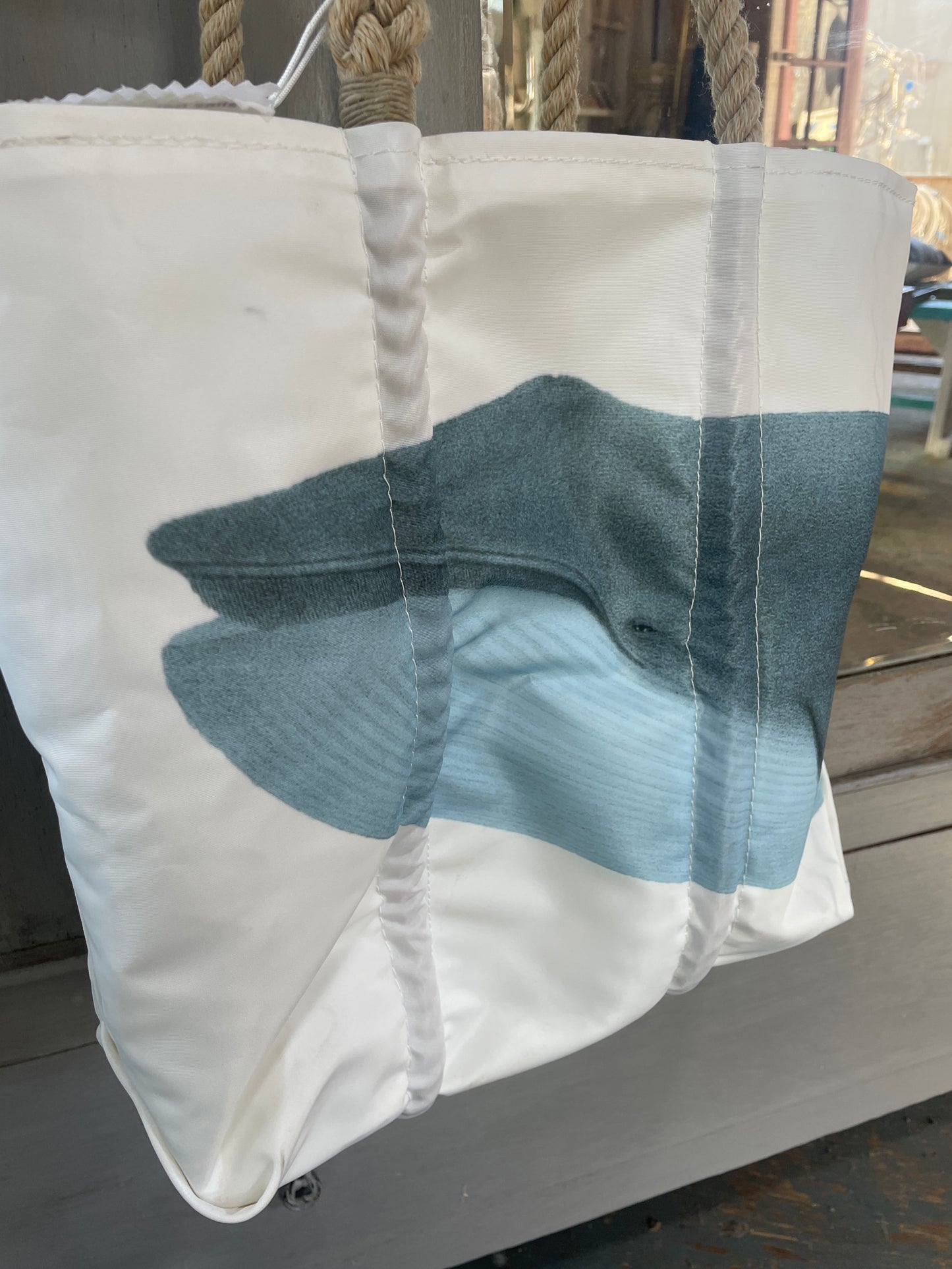 Sea Bags Maine Medium Whale Tote - NEW