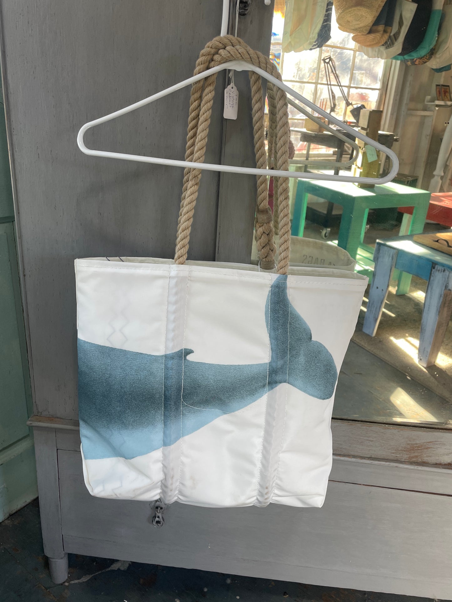 Sea Bags Maine Medium Whale Tote - NEW