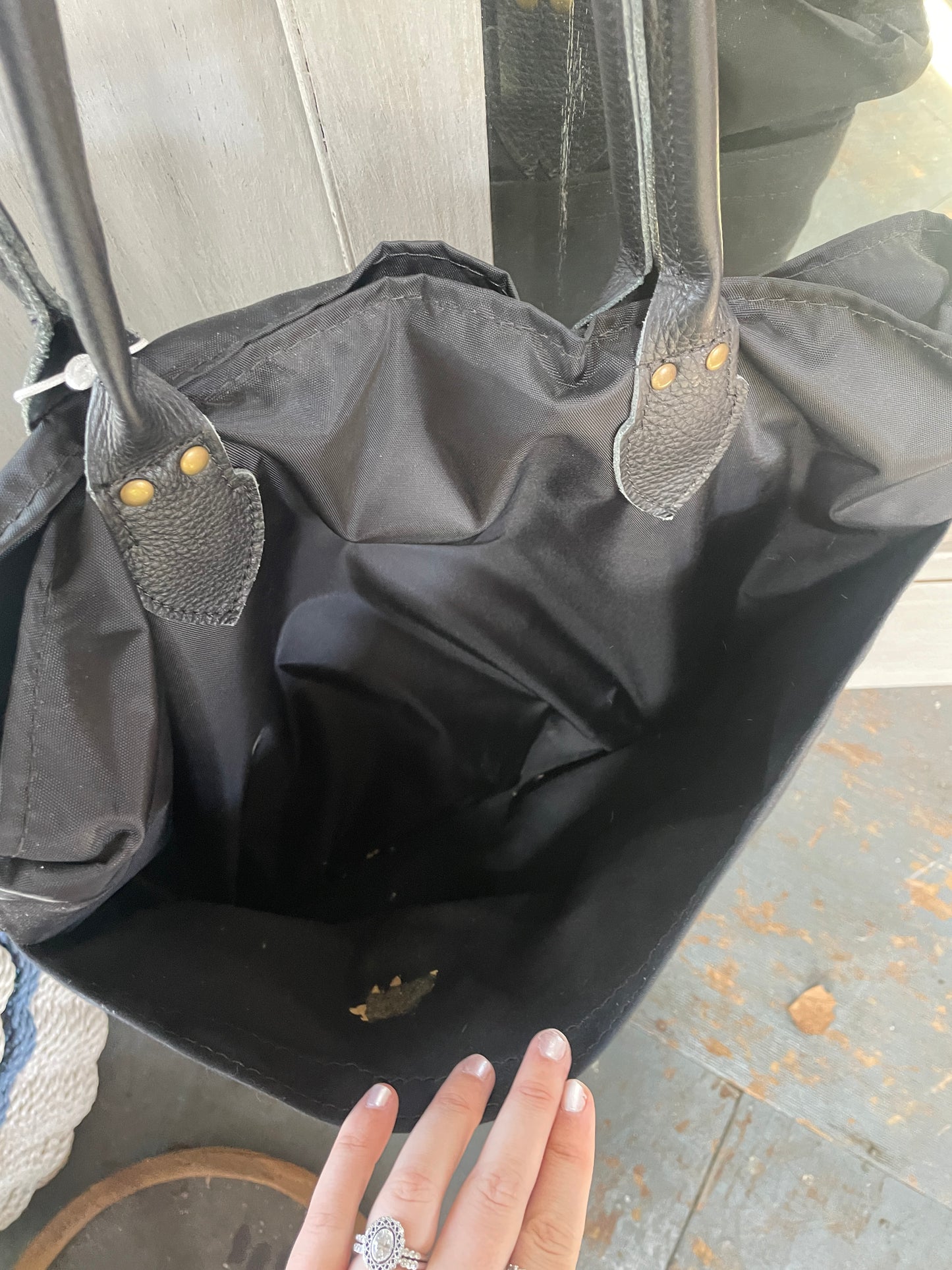 Seabags Maine Black Chebeague Diaper Bag - NEW