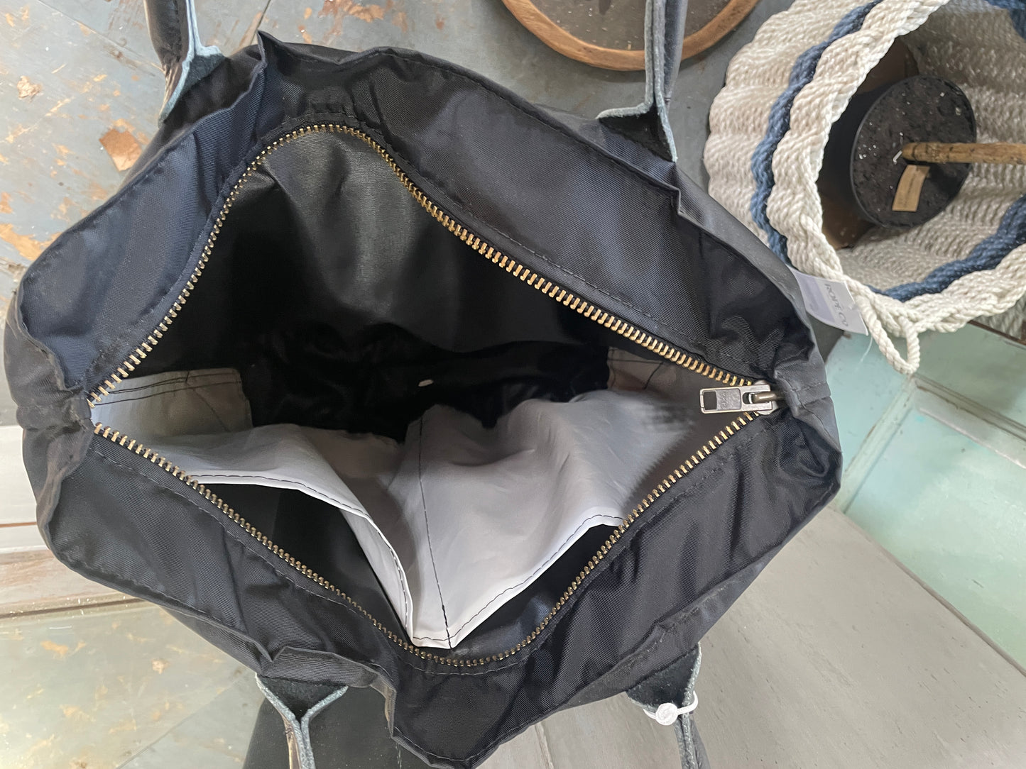 Seabags Maine Black Chebeague Diaper Bag - NEW