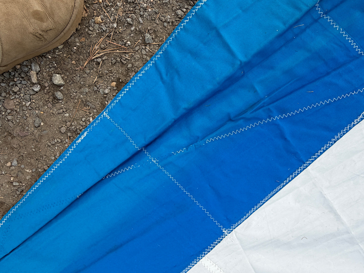 Roller Furling Genoa Sail - 37' x 17'4" x 16'5" - AS IS CONDITION