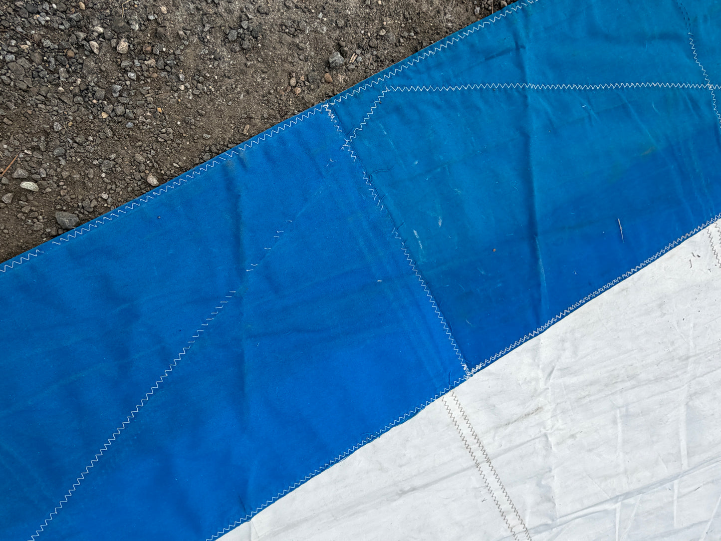 Roller Furling Genoa Sail - 37' x 17'4" x 16'5" - AS IS CONDITION