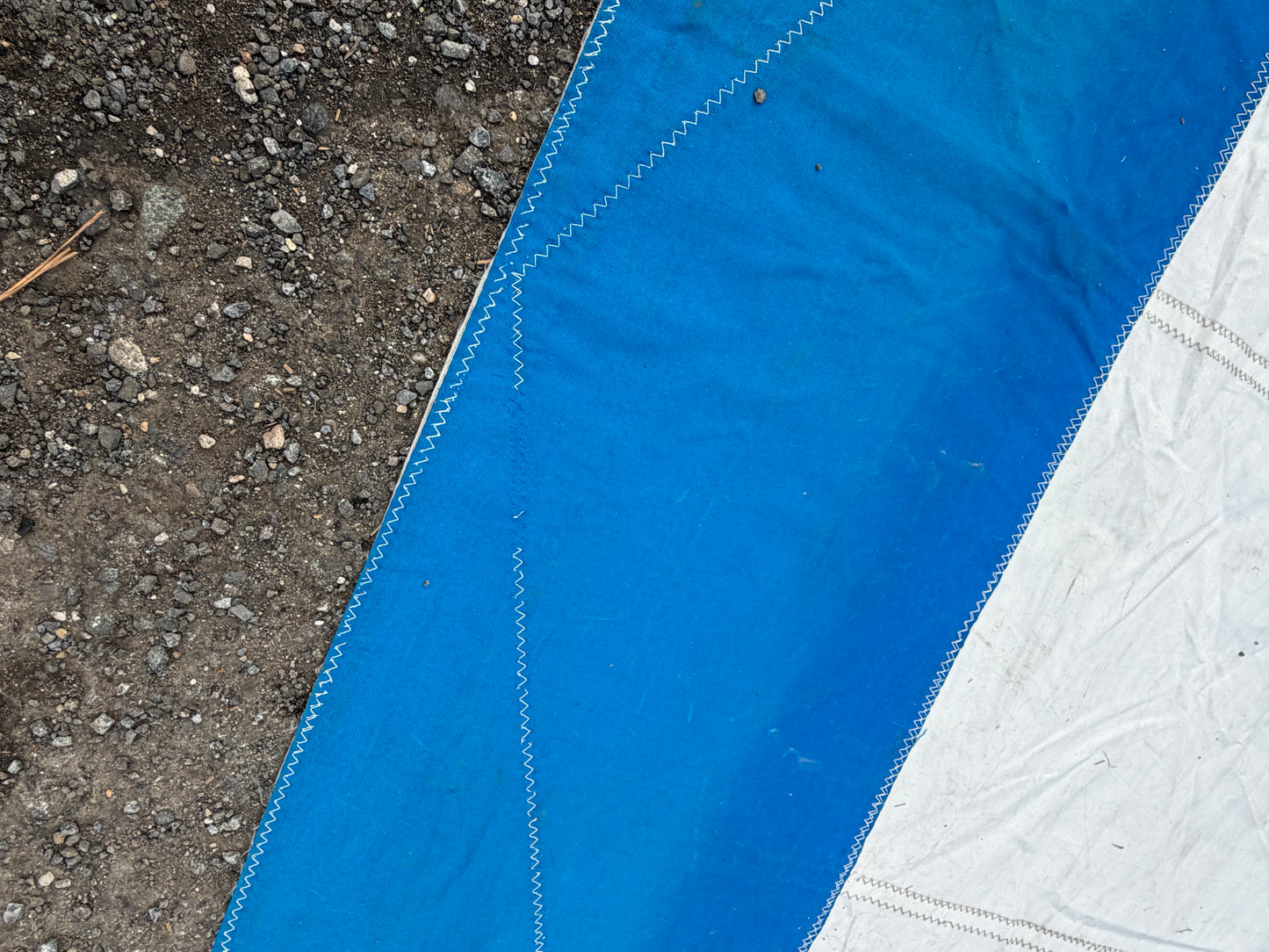 Roller Furling Genoa Sail - 37' x 17'4" x 16'5" - AS IS CONDITION