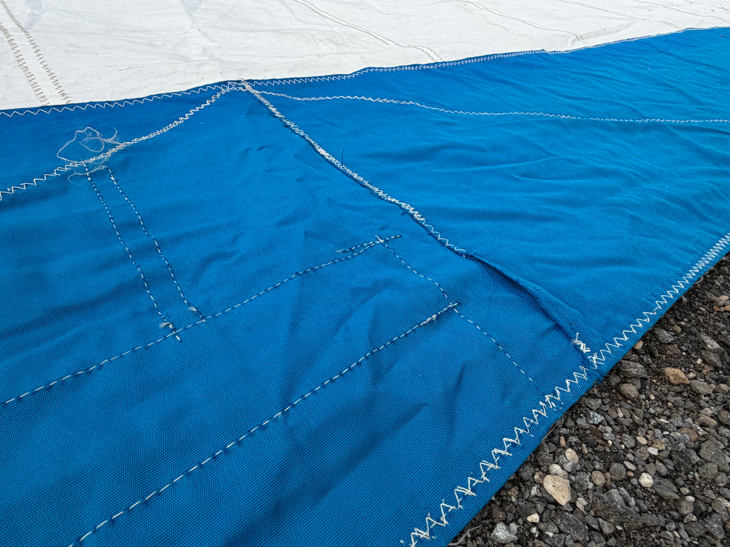 Roller Furling Genoa Sail - 37' x 17'4" x 16'5" - AS IS CONDITION