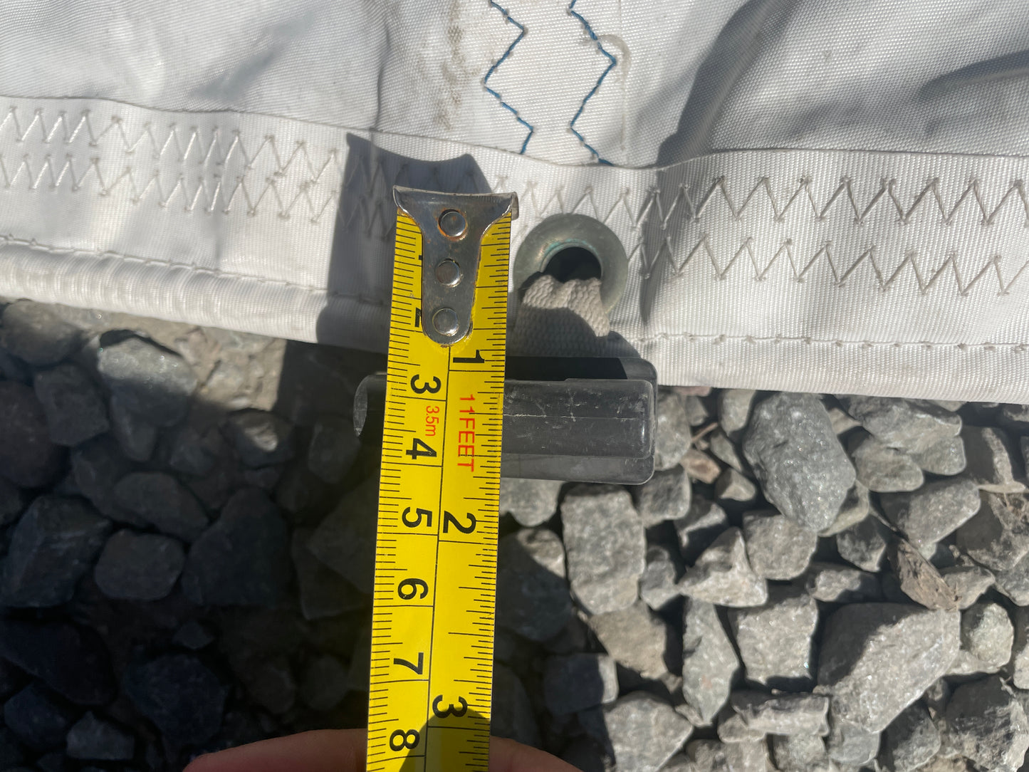 Main Sail - 7’2” x 22’7” x 24’4”