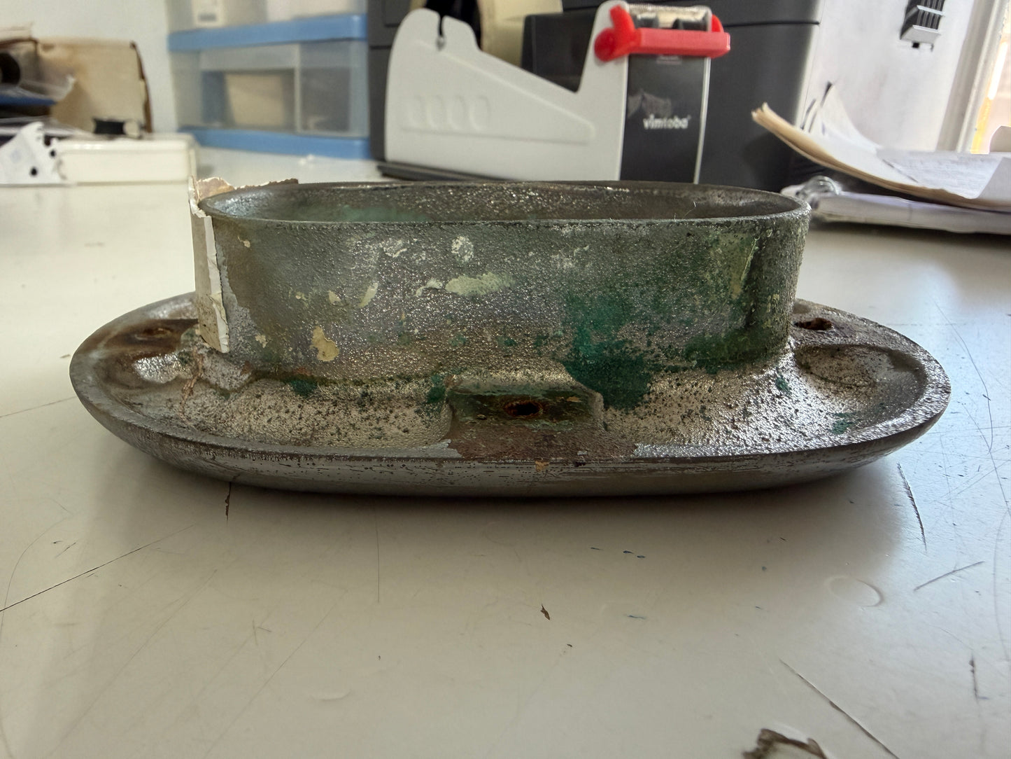 Chromed Bronze Hawse Pipe