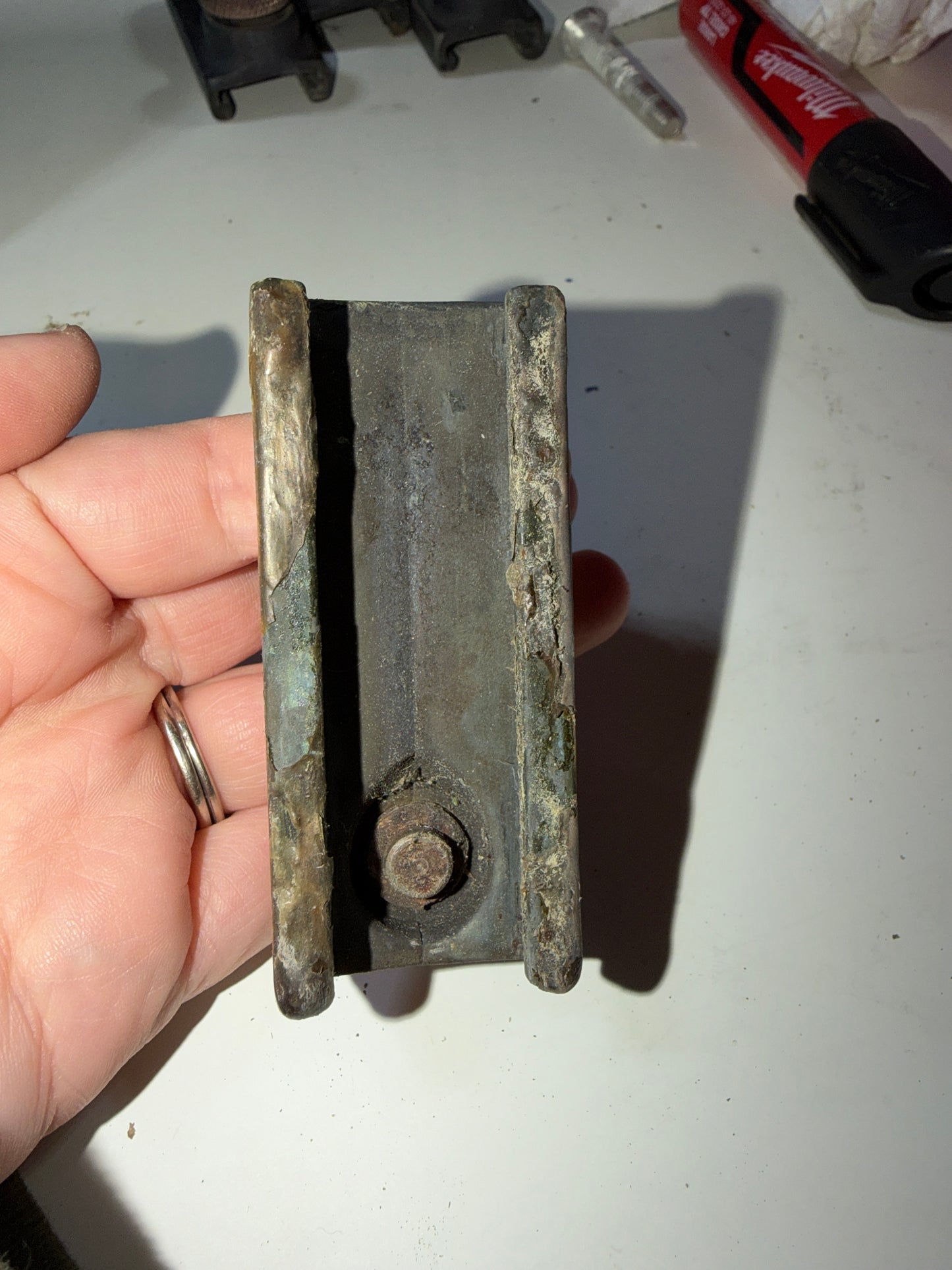 Cast Bronze 1" Screw Top Track Car