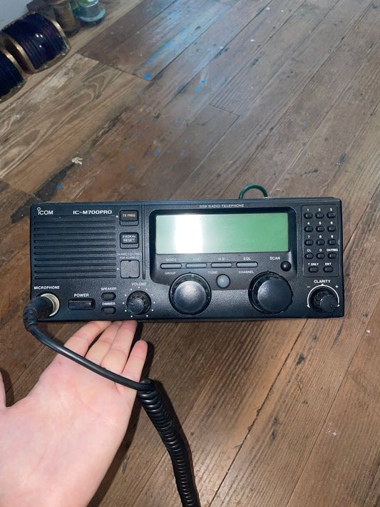 ICOM IC-M700PRO SSB Radio Telephone