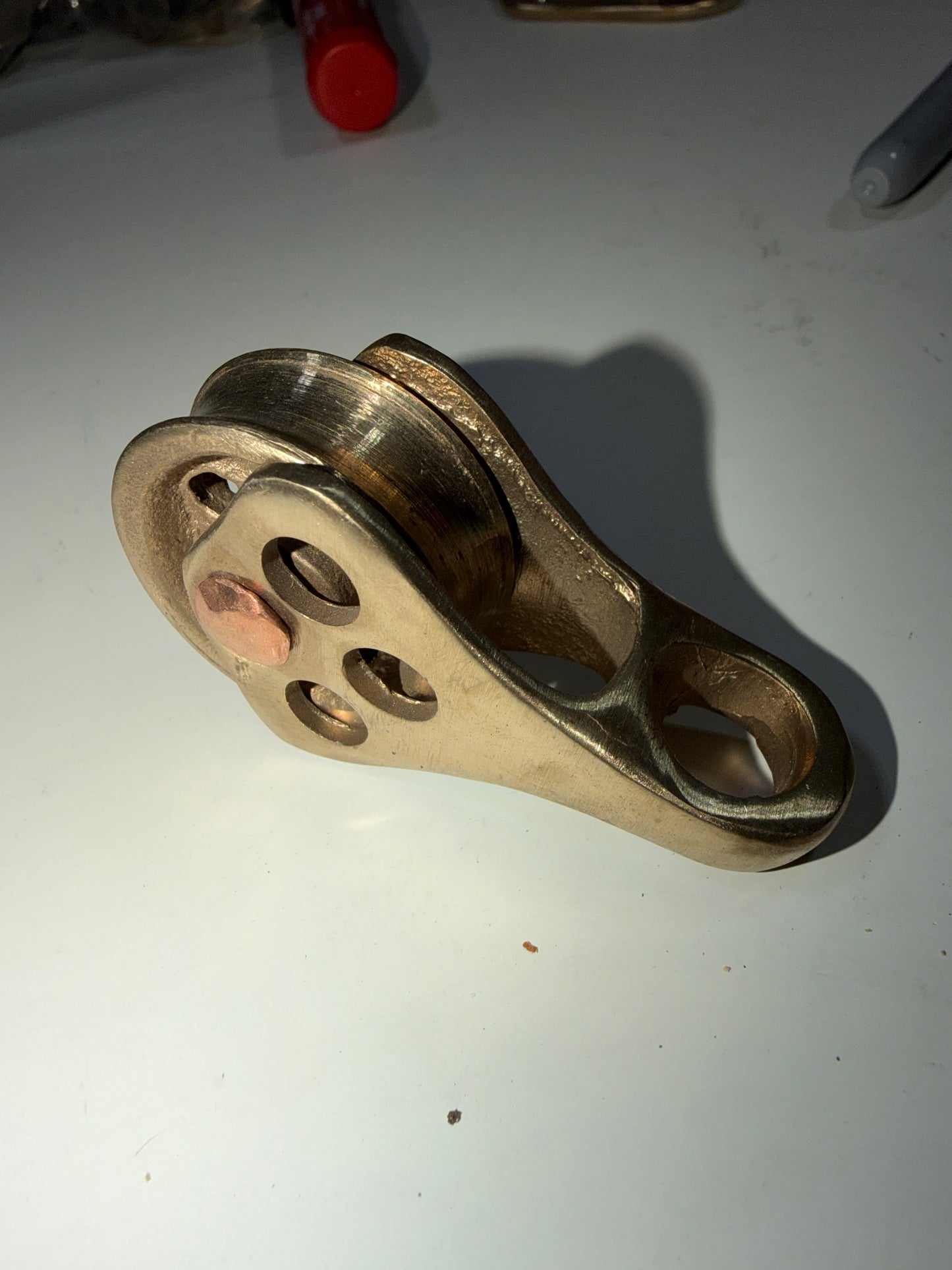 Light Weight Utility Block - Fixed Shackle Mount