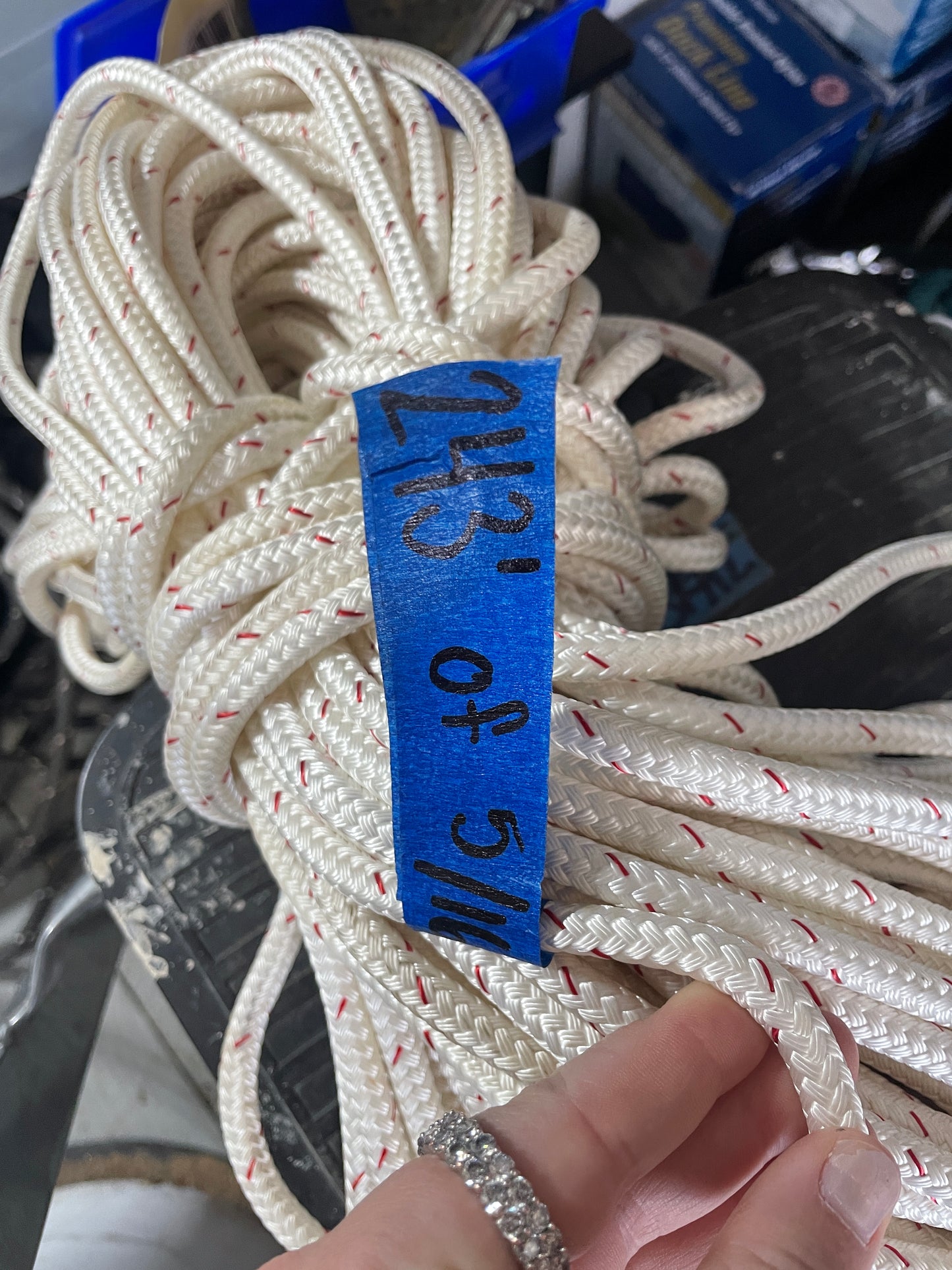243’ OF 5/16” Halyard Line - Like New