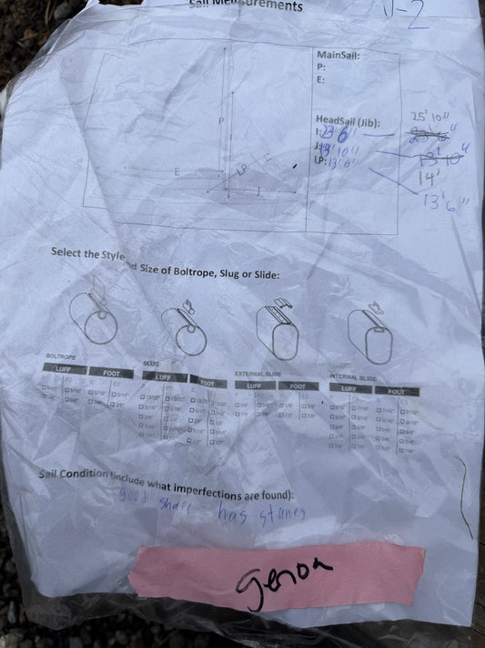 NO 3 Genoa - 25'10" x 14' x 13'10"