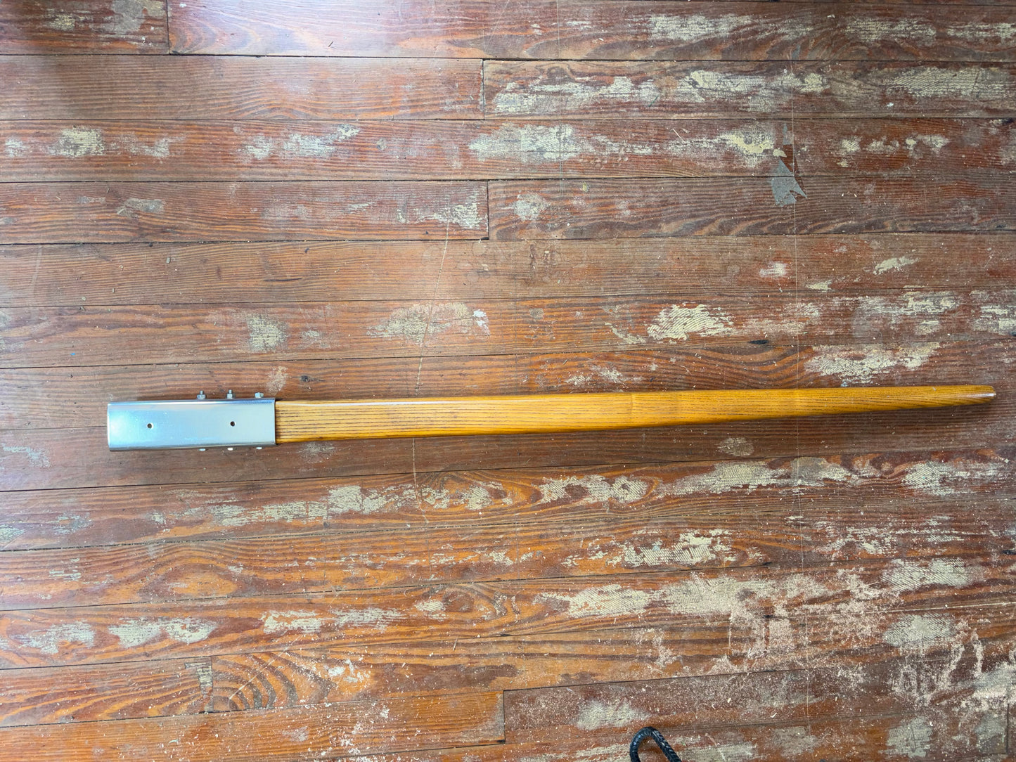 49 1/2" Long Slightly Curved Tiller Handle - OFF COLUMBIA 8.7-- #4