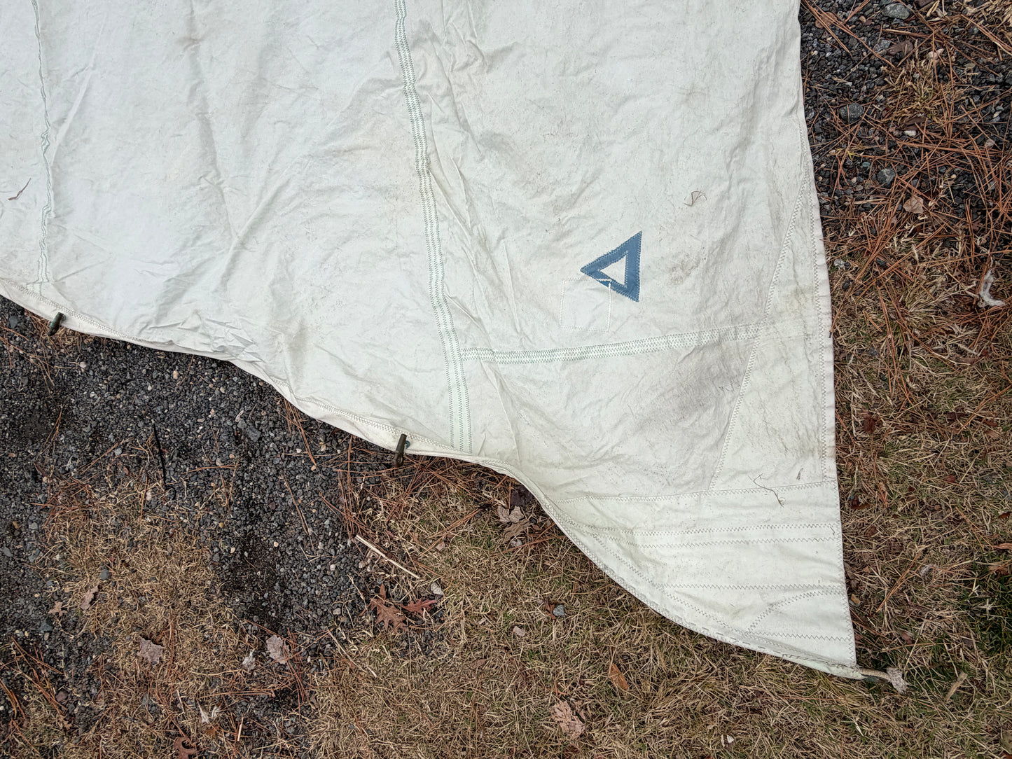 Tri Radial Jib Sail - 29'7" x 13'2" x 11'7"