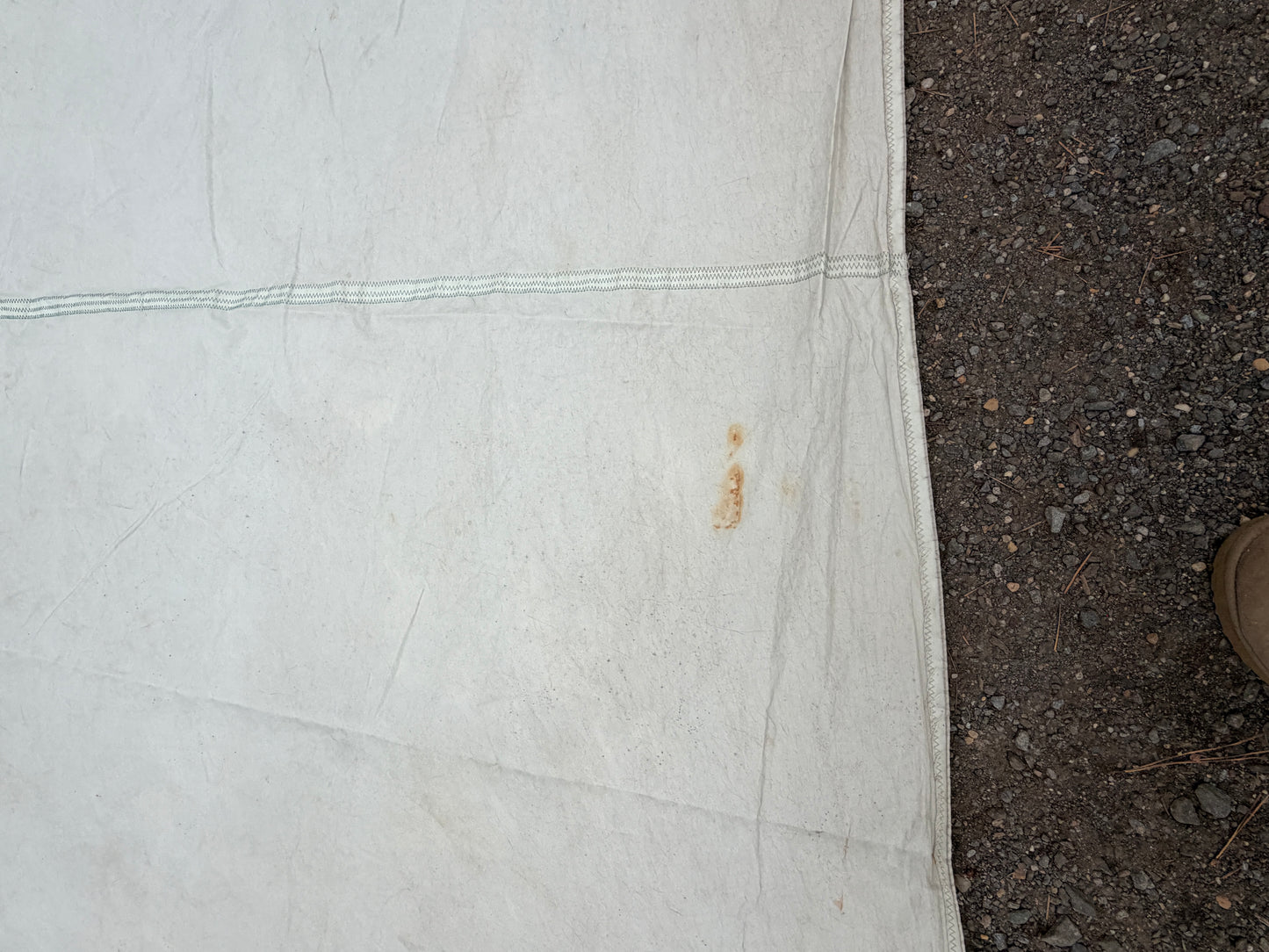 Tri Radial Jib Sail - 29'7" x 13'2" x 11'7"