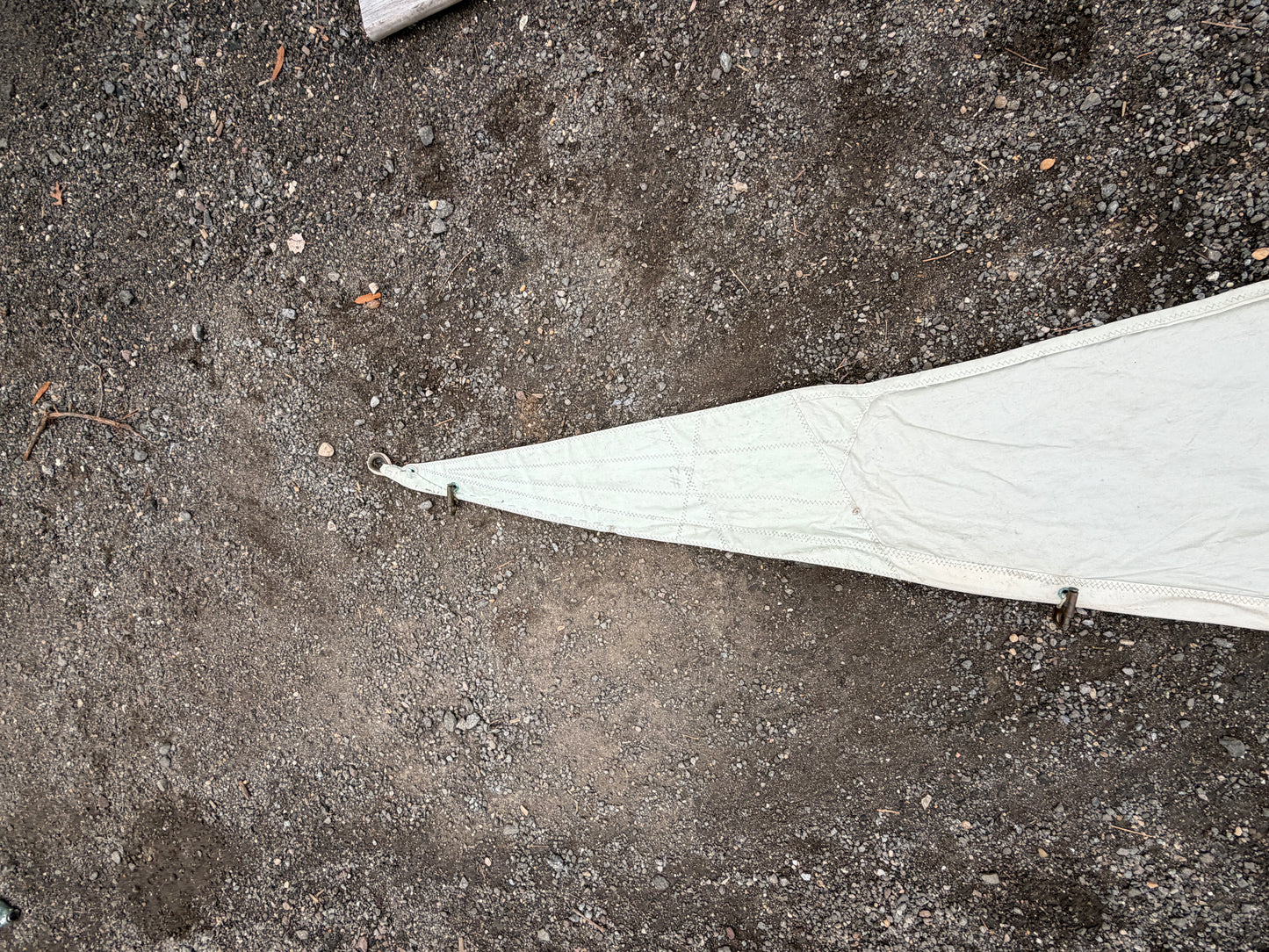 Tri Radial Jib Sail - 29'7" x 13'2" x 11'7"