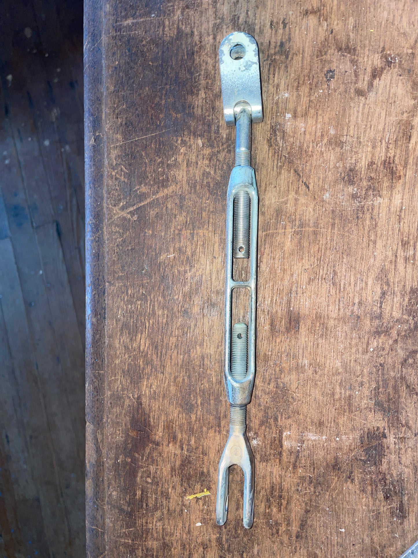 Chromed Bronze Merriman 3/8” Openbodied Turnbuckle