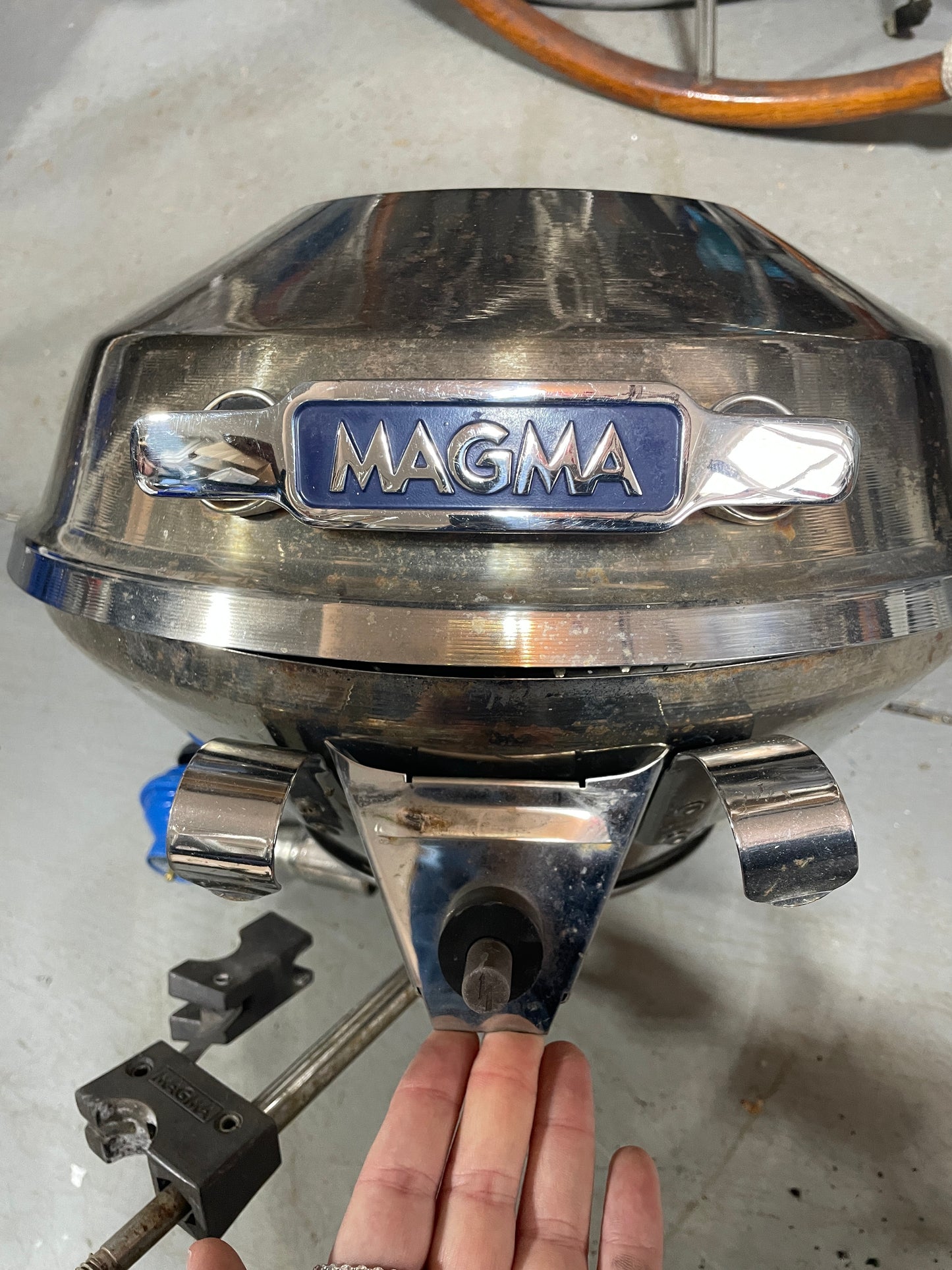 Magma Propane Grill- Rail Mounting With Regulator