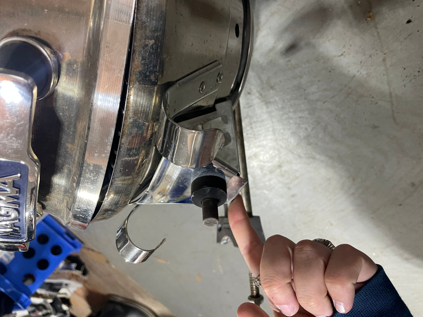 Magma Propane Grill- Rail Mounting With Regulator