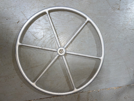 23 1/2” Aluminum Wheel With 1” Keyed Shaft