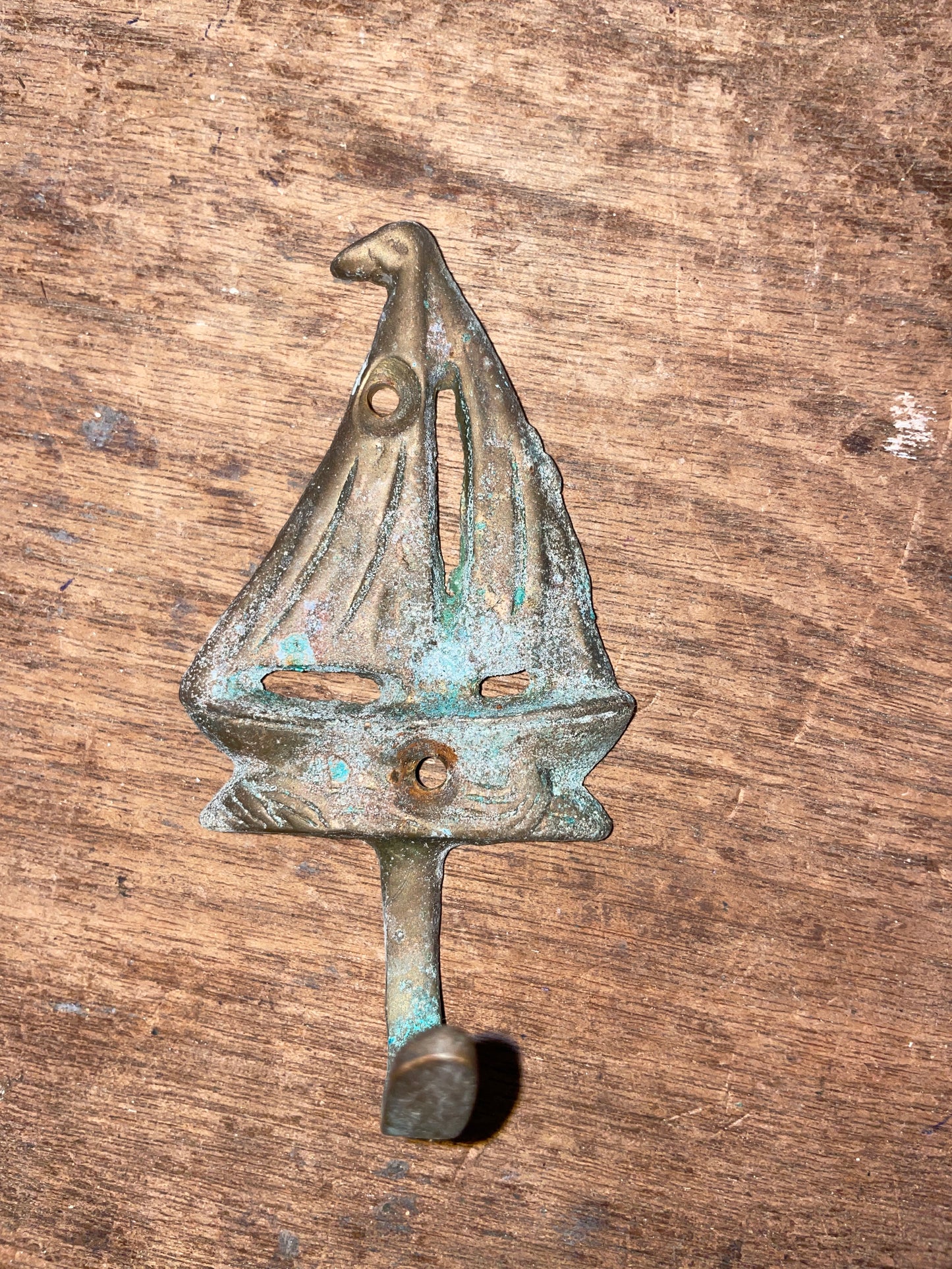 Small Brass Sailboat Hook Sailboat Parts