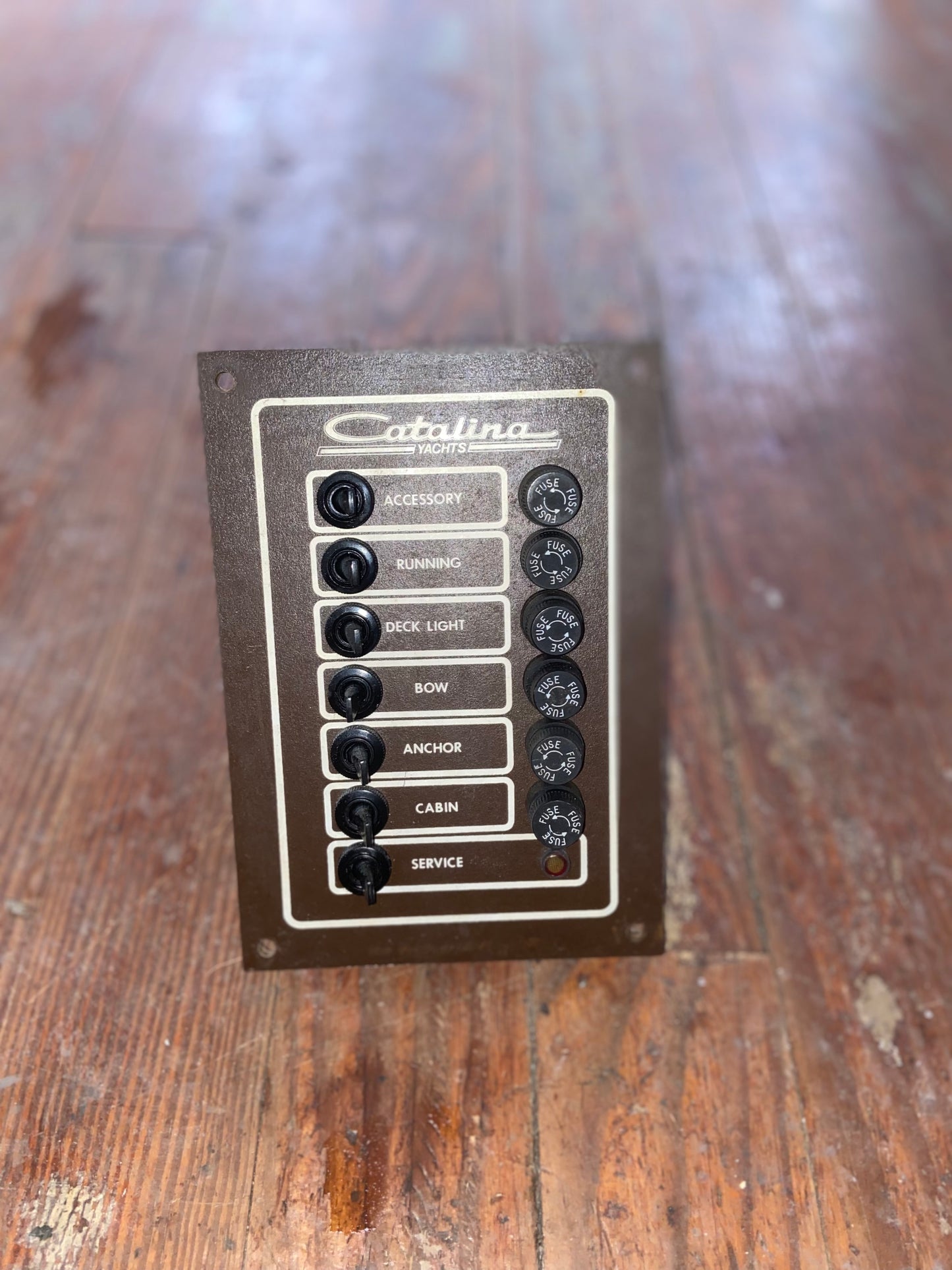 Catalina 25 7 Switch Panel