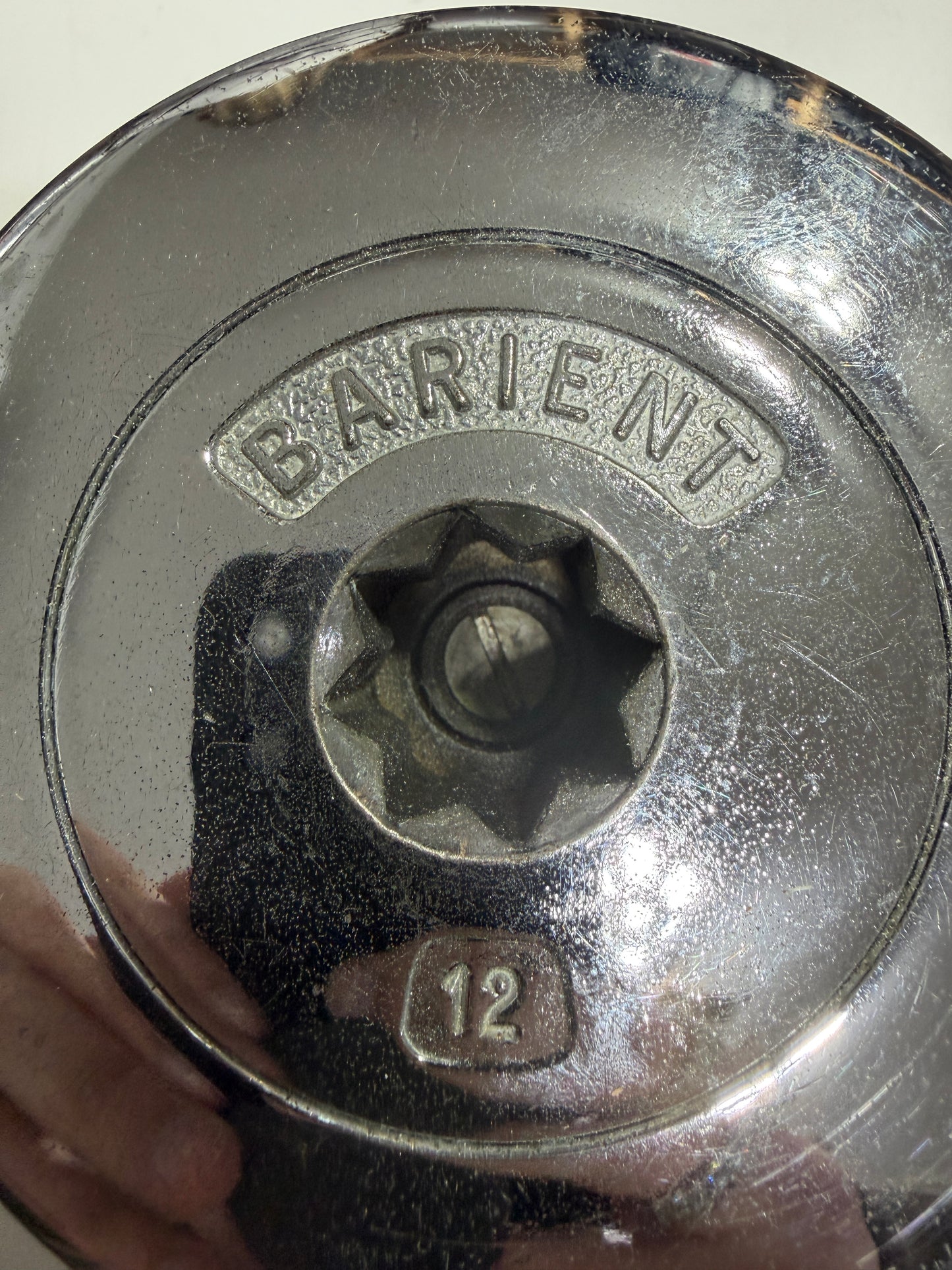 Chromed Bronze Barient 12 Winch