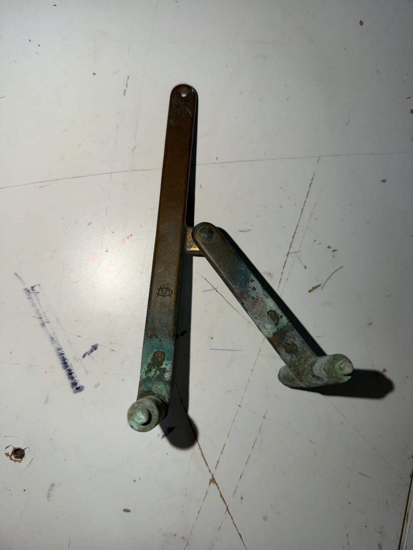 Wilcox Crittenden Adjustable Fuel Key - Tarnished