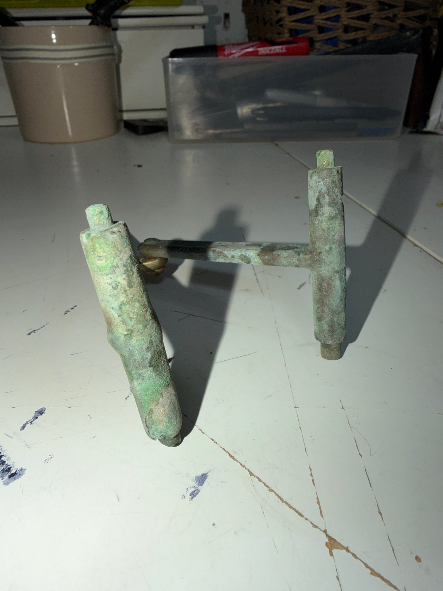 Wilcox Crittenden Adjustable Fuel Key - Tarnished