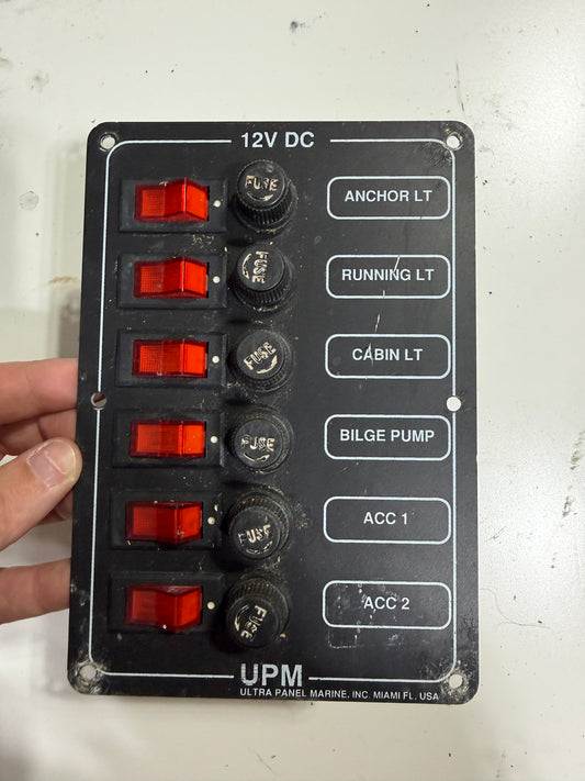 UPM 12VDC Fuse Panel