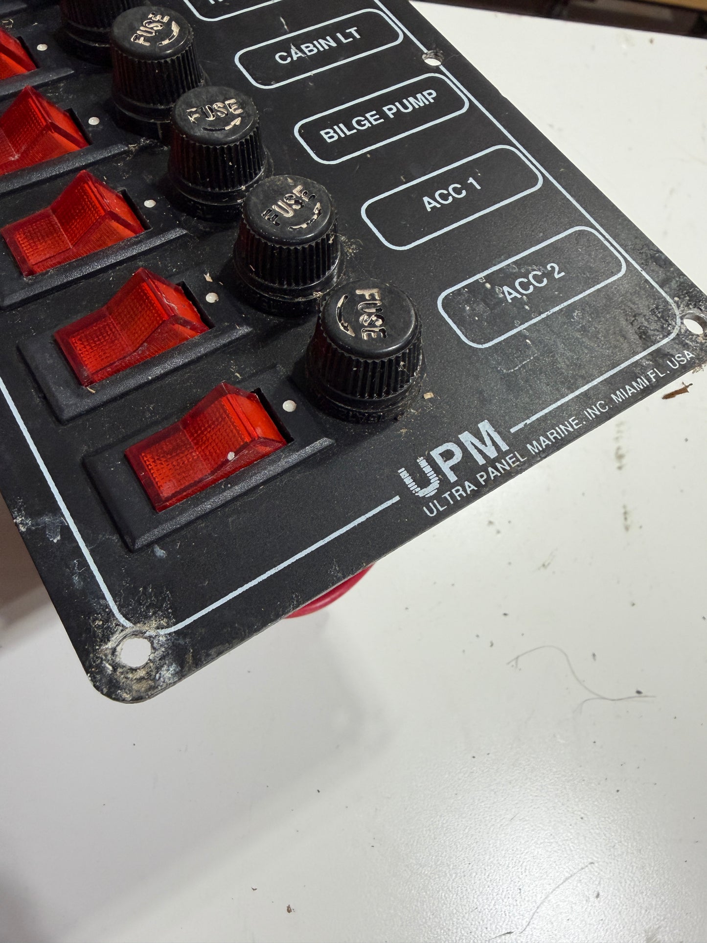 UPM 12VDC Fuse Panel