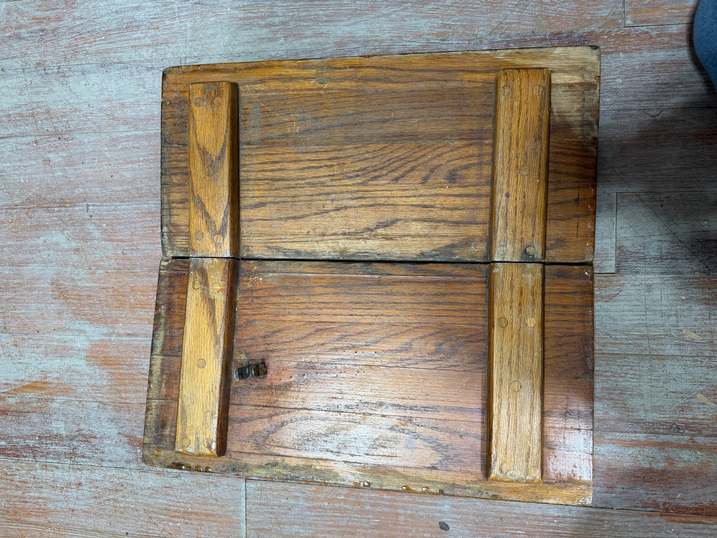 Folding Teak Hatch Board -- #245