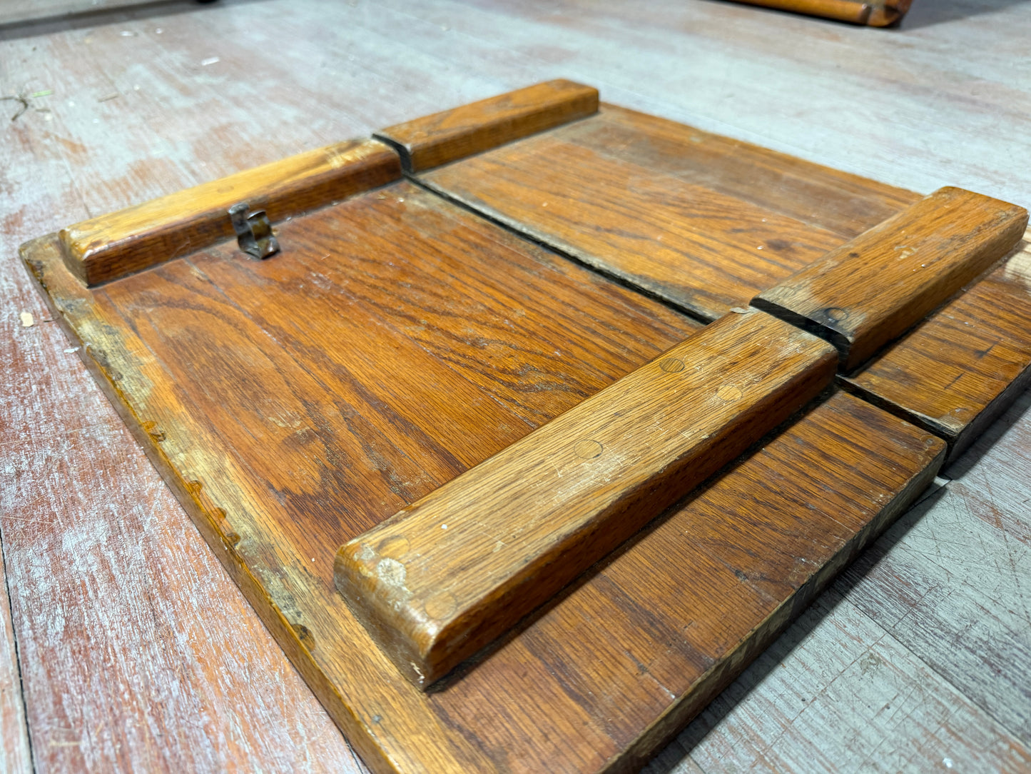 Folding Teak Hatch Board -- #245