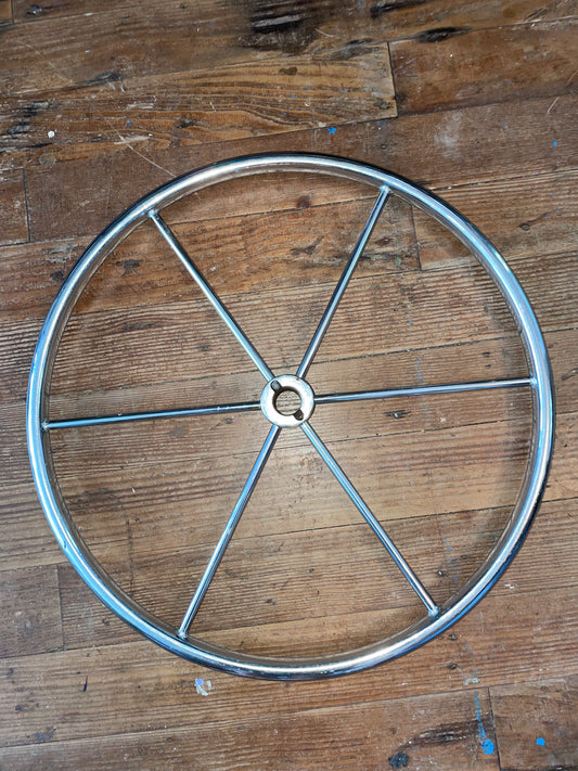 20” 6 Prong SS Wheel With 1” Shaft Hole