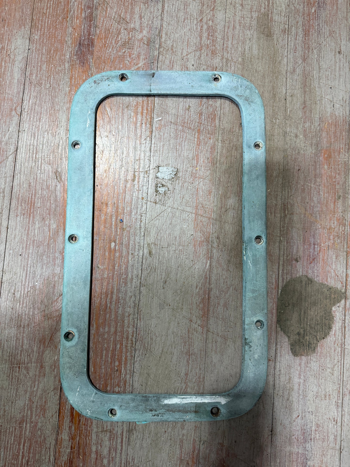 16 1/2" x 9 9/16" Bronze Trim Ring