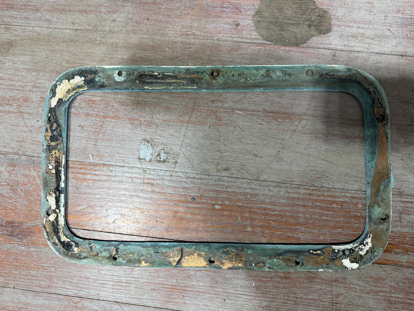 14 1/2" Long x 7 1/2" Wide Bronze Port Rim Trim