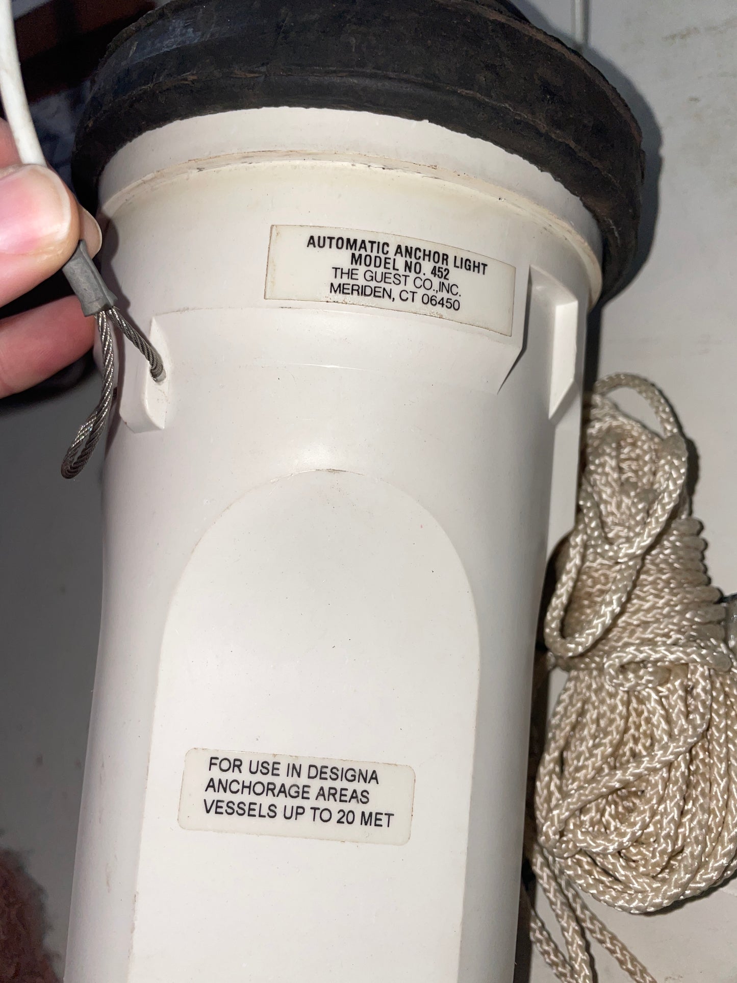Guest Automatic Anchor Light MODEL # 452