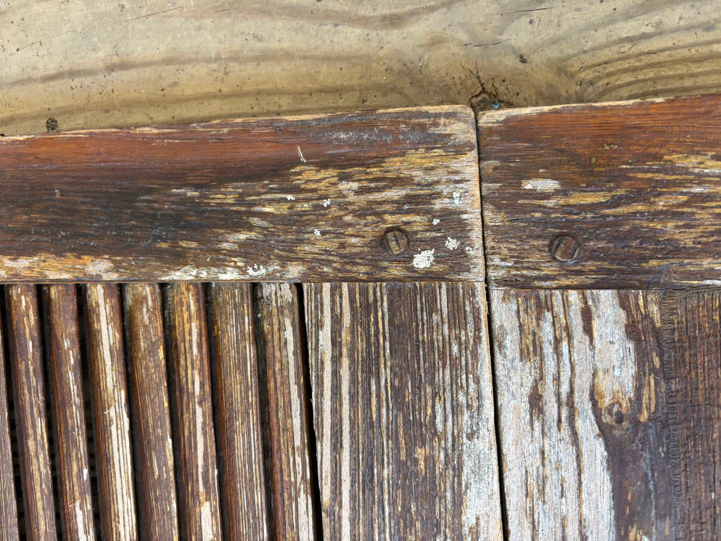 Irwin 25 2 Piece Companion Way Boards -- #19