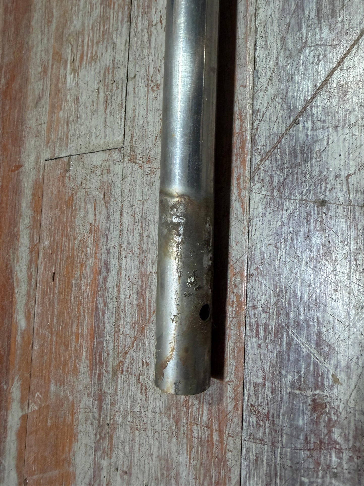 30 3/4" LONG - DOUBLE LIFELINE STAINLESS STEEL STANCHION GATE- NO BASE - RAFIKI 35