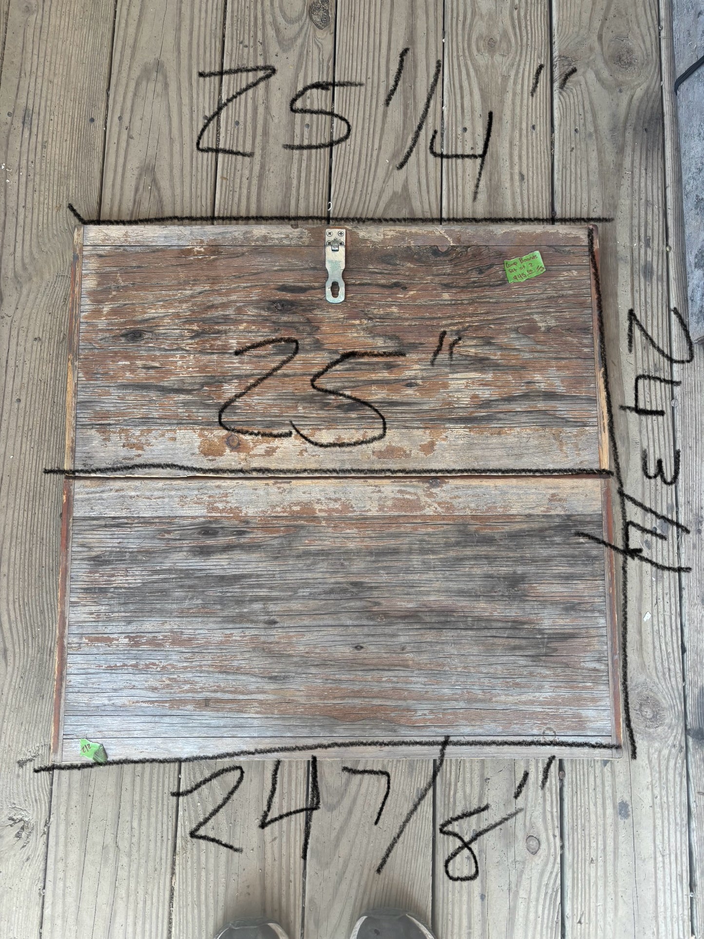 Set Of 2 Teak Companion Way Boards